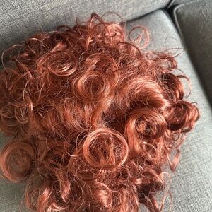 Curly red wig NWT - one size